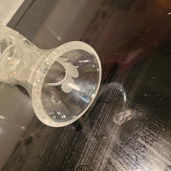 Waterford Vintage Etched Bud Vase 7" - Picture 6 of 6